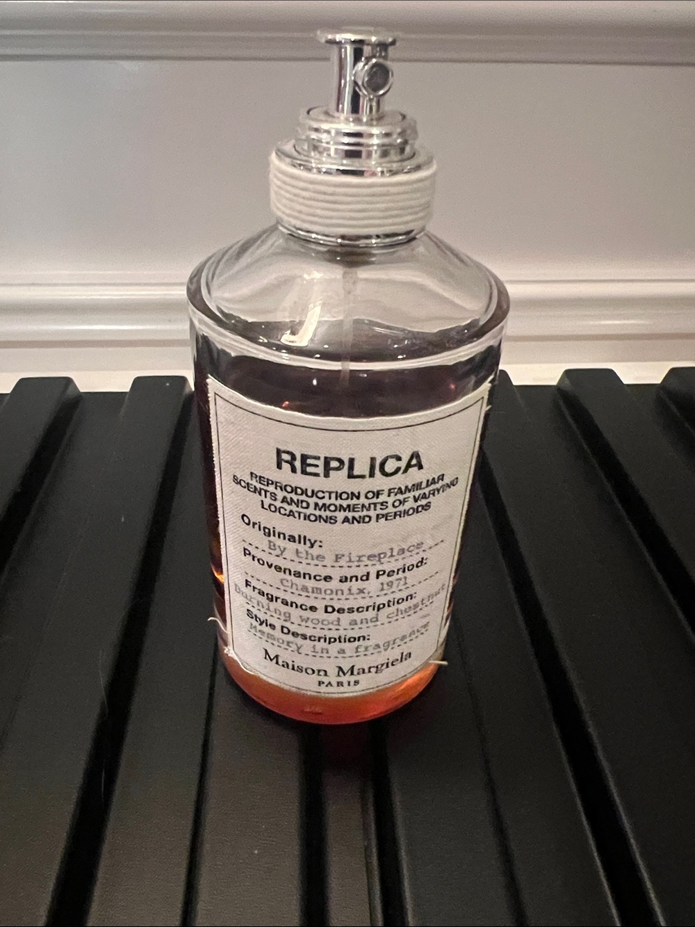 Maison Martin Margiela Replica By the Fireplace 75% left in the bottle
